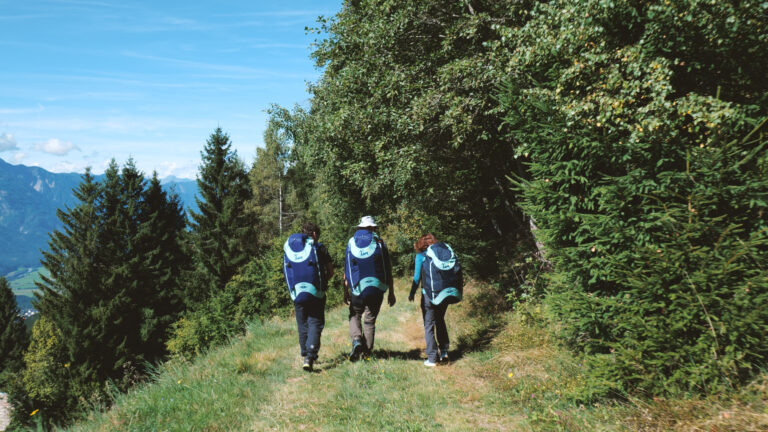 Auf dem Weg zum Startplatz